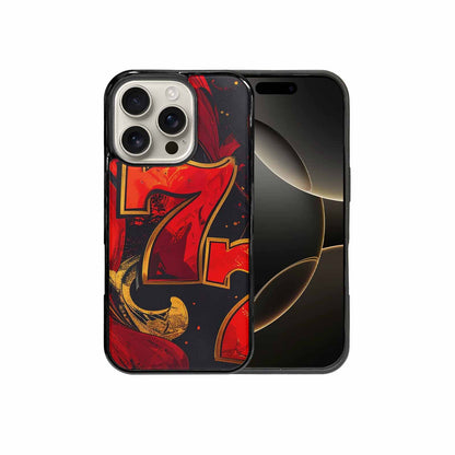 iPhone 16 Pro Case — Dice And Casino Pattern Seamless Repeat, Custom Art Phone Cover