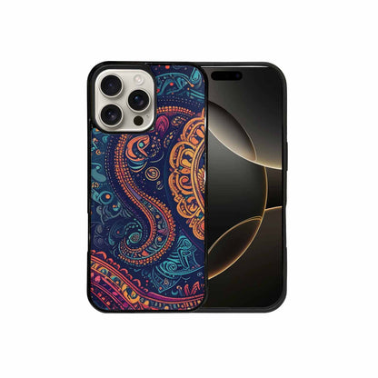 iPhone 16 Pro Max Case — Paisley Mandala, Unique Phone Case Design