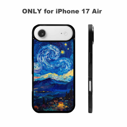 iPhone 17 Air Case — Starry Night Van Gogh Paint Galaxy, Customized Protective Case