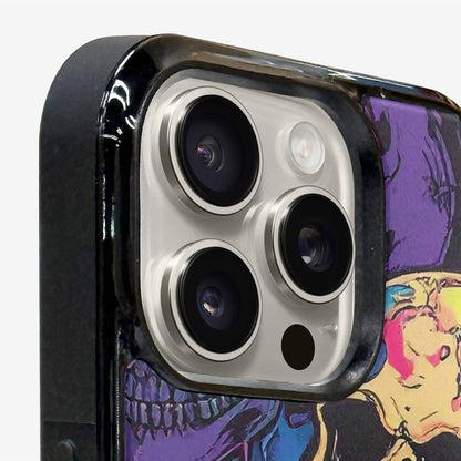 iPhone 16 Pro Max Case — 1000s Of Skulls Digital Camo Drip, Custom Phone Case