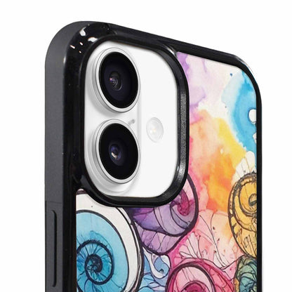 iPhone 17 Case — Tie Dye Swirls (black Tie Dye, Custom Phone Case