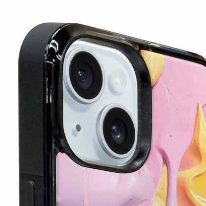 iPhone 15 Case — Soft Serve Swirl Monster Characters, Original Design Phone Case