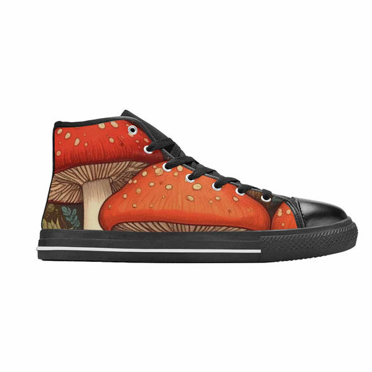 WOMEN'S Mushroom High Top Canvas Vivid Shoes