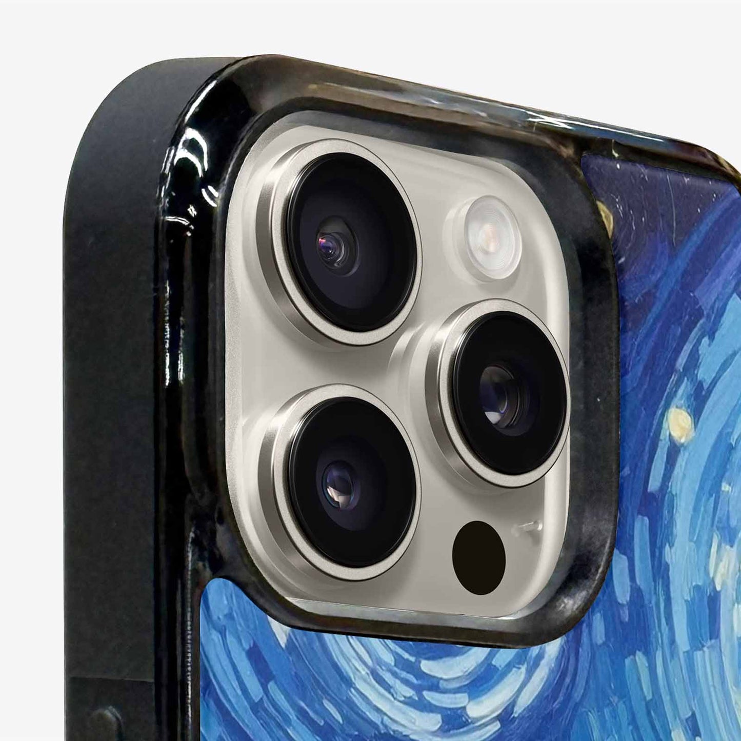iPhone 15 Pro Max Case — Starry Night Van Gogh Paint Art, Personalized Phone Case