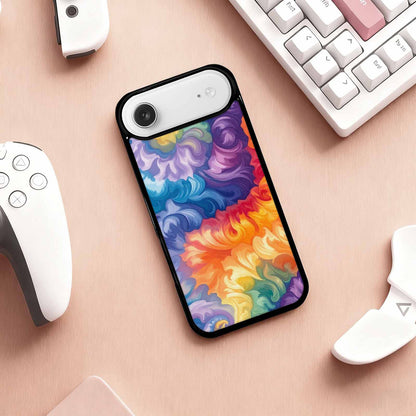 iPhone 17 Air Case — Tie Dye Swirls Tie Dye Tie, Customized Protective Case
