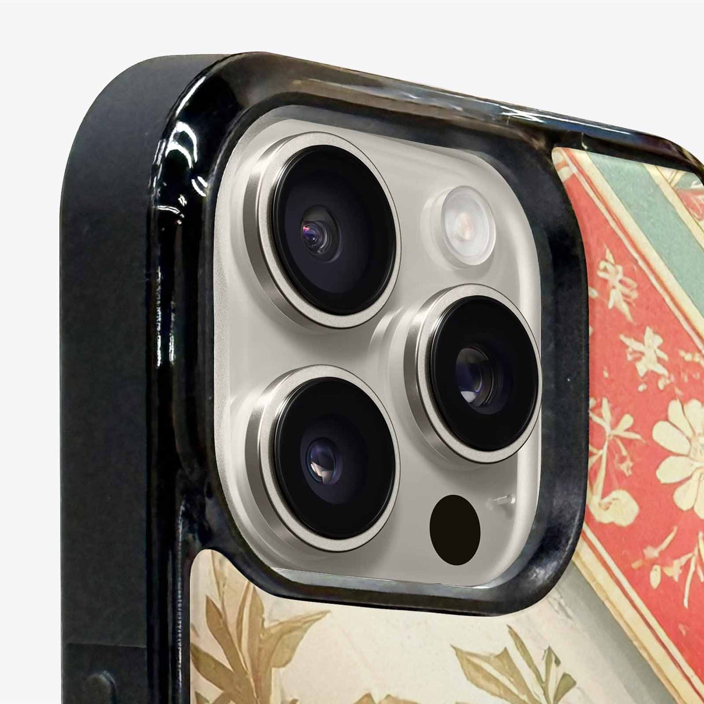 iPhone 16 Pro Max Case — Christmas Wrapping Paper Pattern Art Wallpaper, Personalized Phone Case
