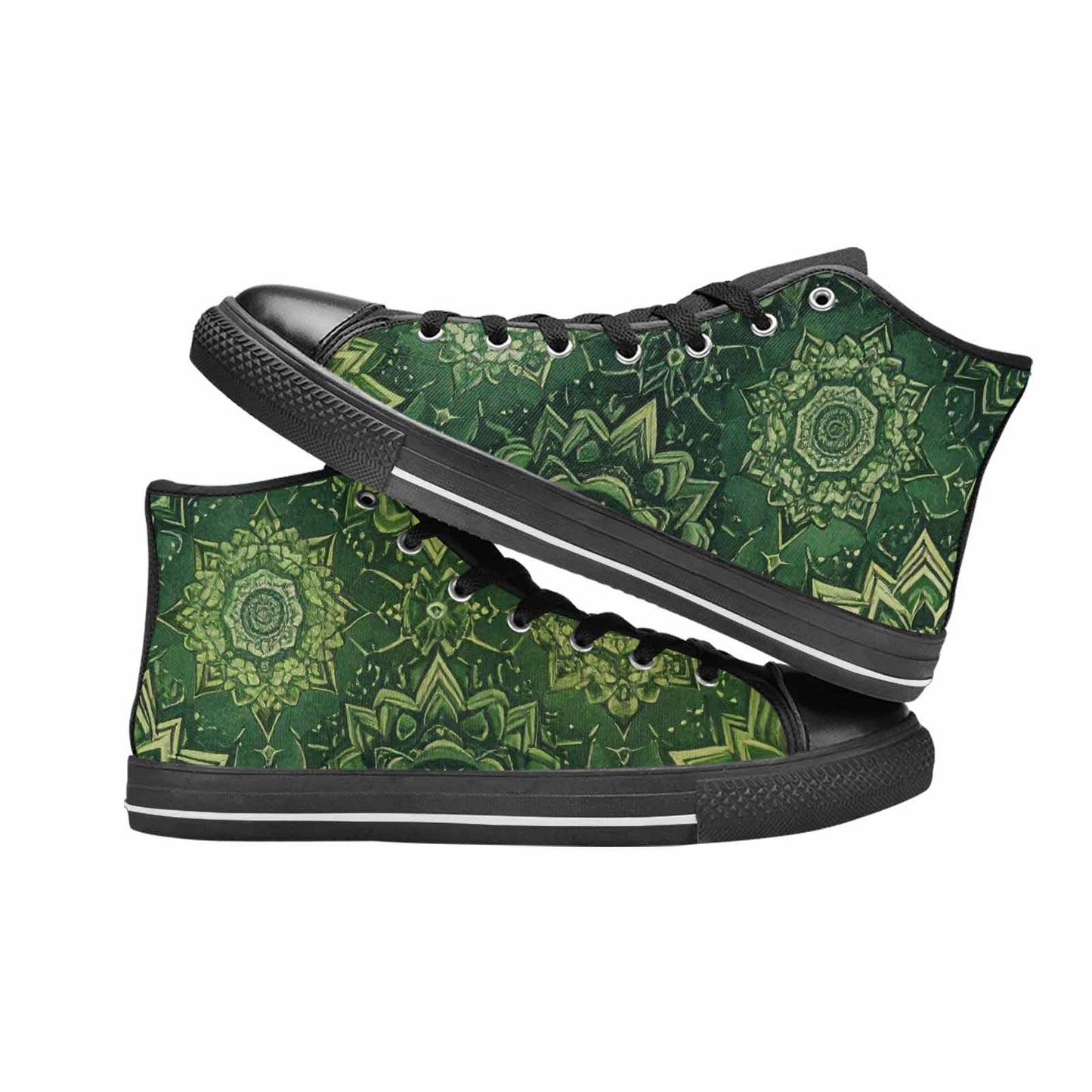 MEN'S Mandala High Top Canvas Y2K Shoes