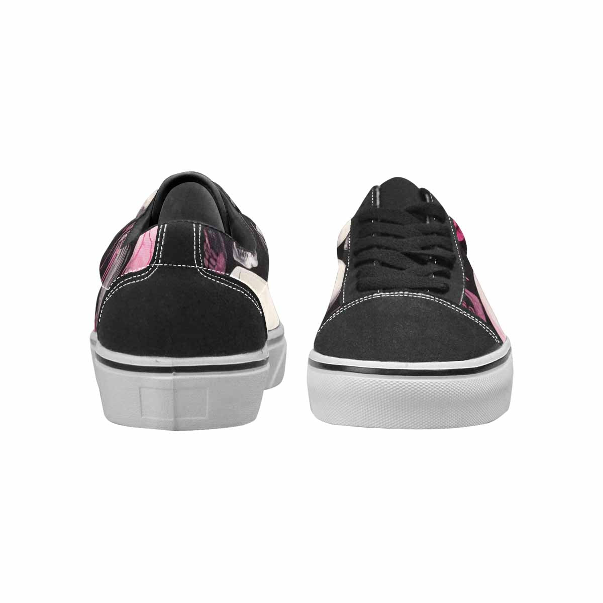 WOMEN'S Skull Roses Lace-Up Canvas Y2K Custom Shoes