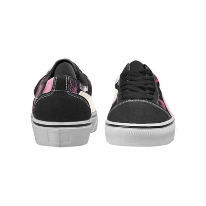WOMEN'S Skull Roses Lace-Up Canvas Y2K Custom Shoes