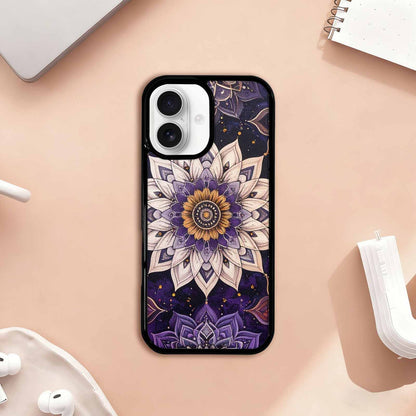 iPhone 17 Case — Small Mandala Pattern, Randomly Floral, Personalized Phone Case