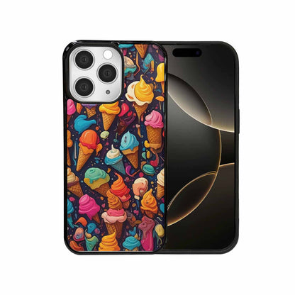 iPhone 15 Pro Max Case — Ice Cream Motif Ice Cream Motifs, Original Design Phone Case