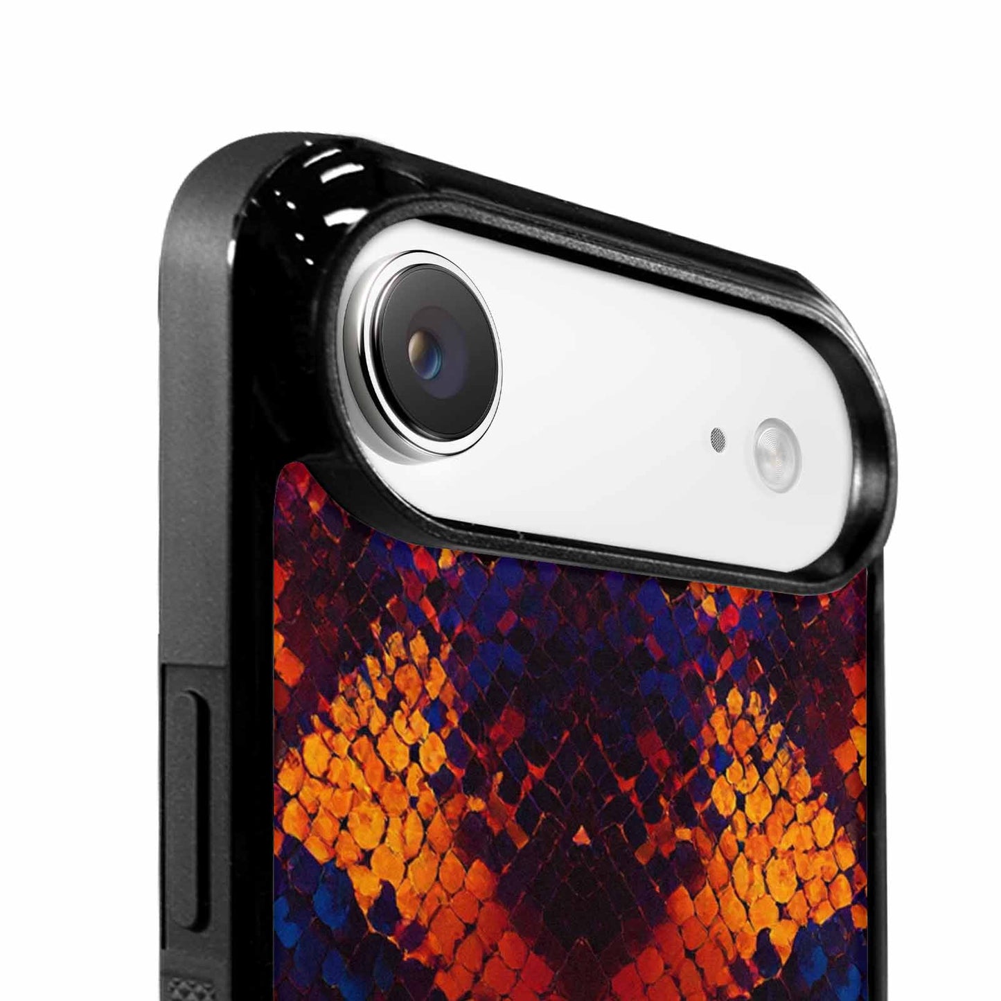iPhone 17 Air Case — Snake Print Dark Seamless Pattern Animal, Original Design Phone Case