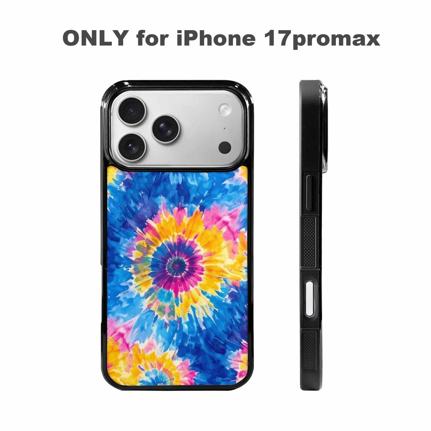 iPhone 17 Pro Max Case — Small Tie Dye Swirl Tie Dye, Custom Designed Case Cover