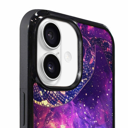 iPhone 17 Case — Snake Print Galaxy Seamless Animal Print, Custom Designed Case Cover