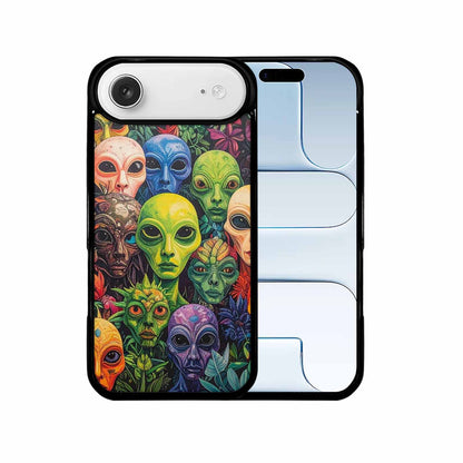 iPhone 17 Air Case — Aliens Pattern Hundreds Of Sma Alien, Custom Designed Case Cover