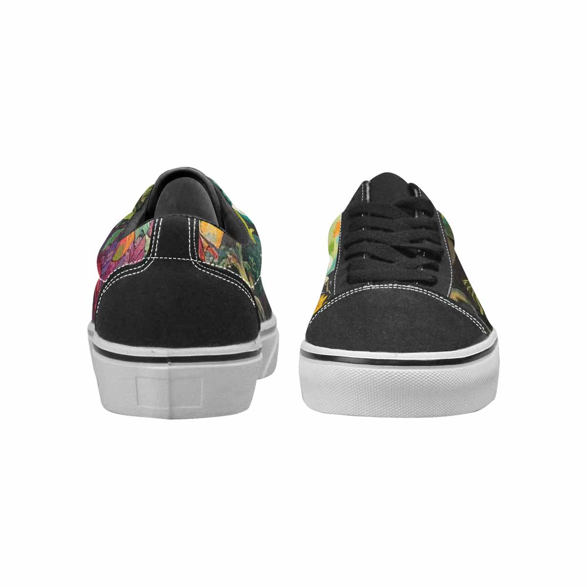 WOMEN'S Aliens Lace-Up Canvas Kaleidoscope Sneakers