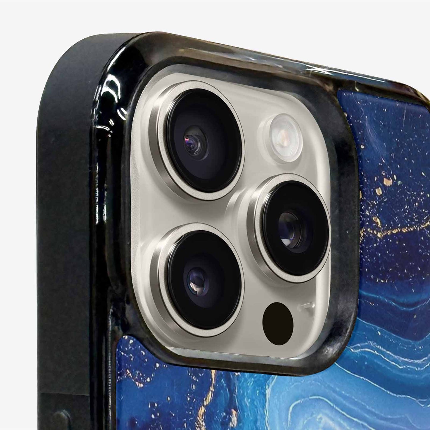 iPhone 16 Pro Max Case — Marble Galaxy, Custom Printed Phone Case