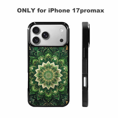 iPhone 17 Pro Max Case — Small Mandala Pattern, Randomly Floral, Custom Print Case Cover