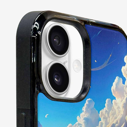 iPhone 16 Plus Case — Surrealist Desert Dreamscape Custom Personalized Phone, Custom Made Phone Cover