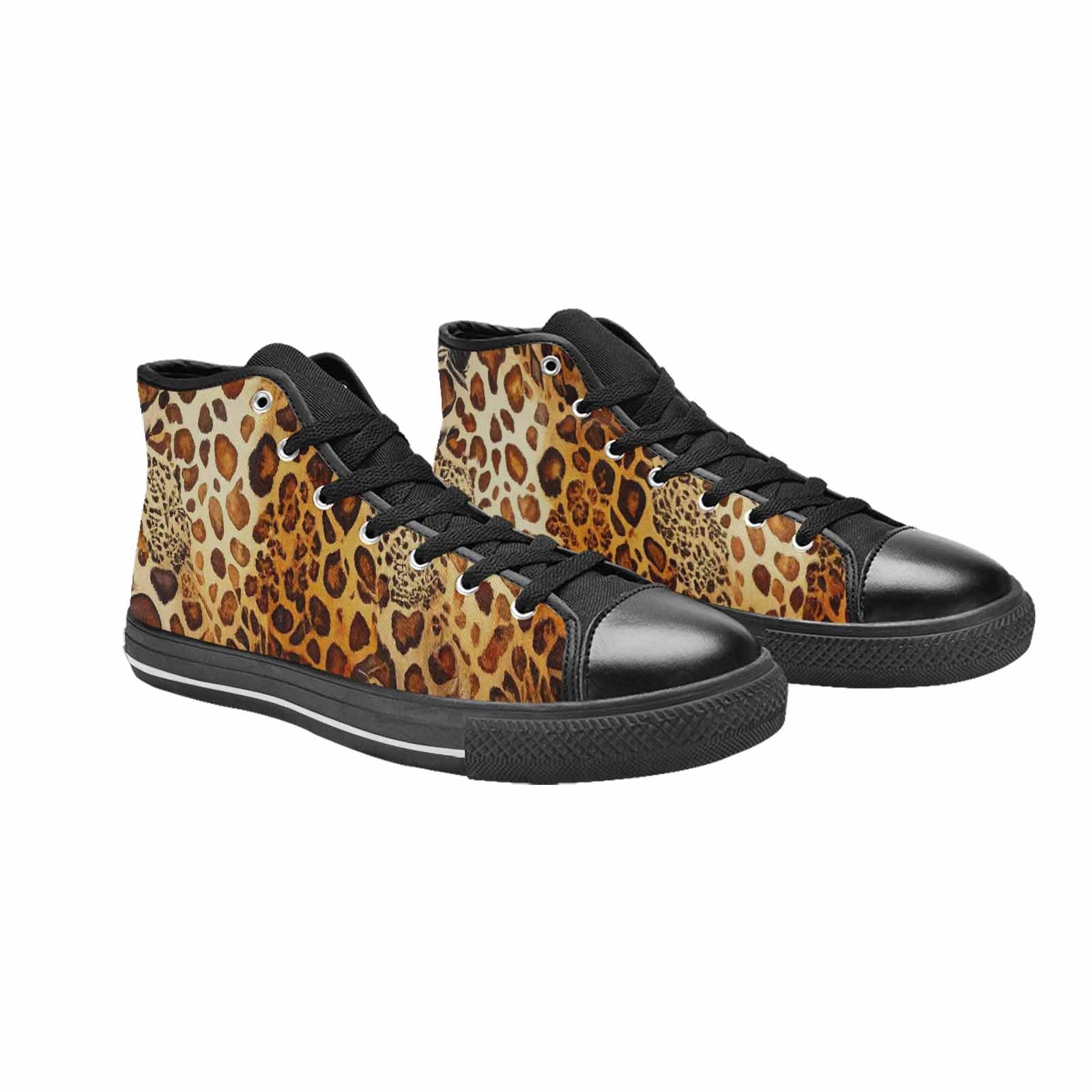 MEN'S Animal Print High Top Canvas Cottagecore Shoes