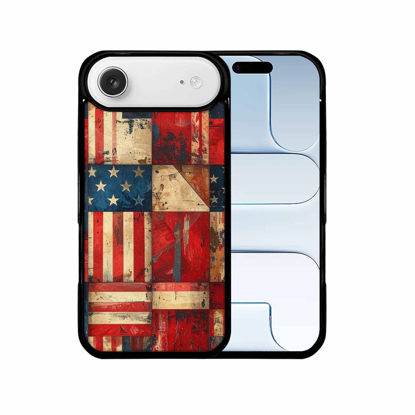 iPhone 17 Air Case — Small American Flag Stars And Galaxy, Unique Phone Case Design