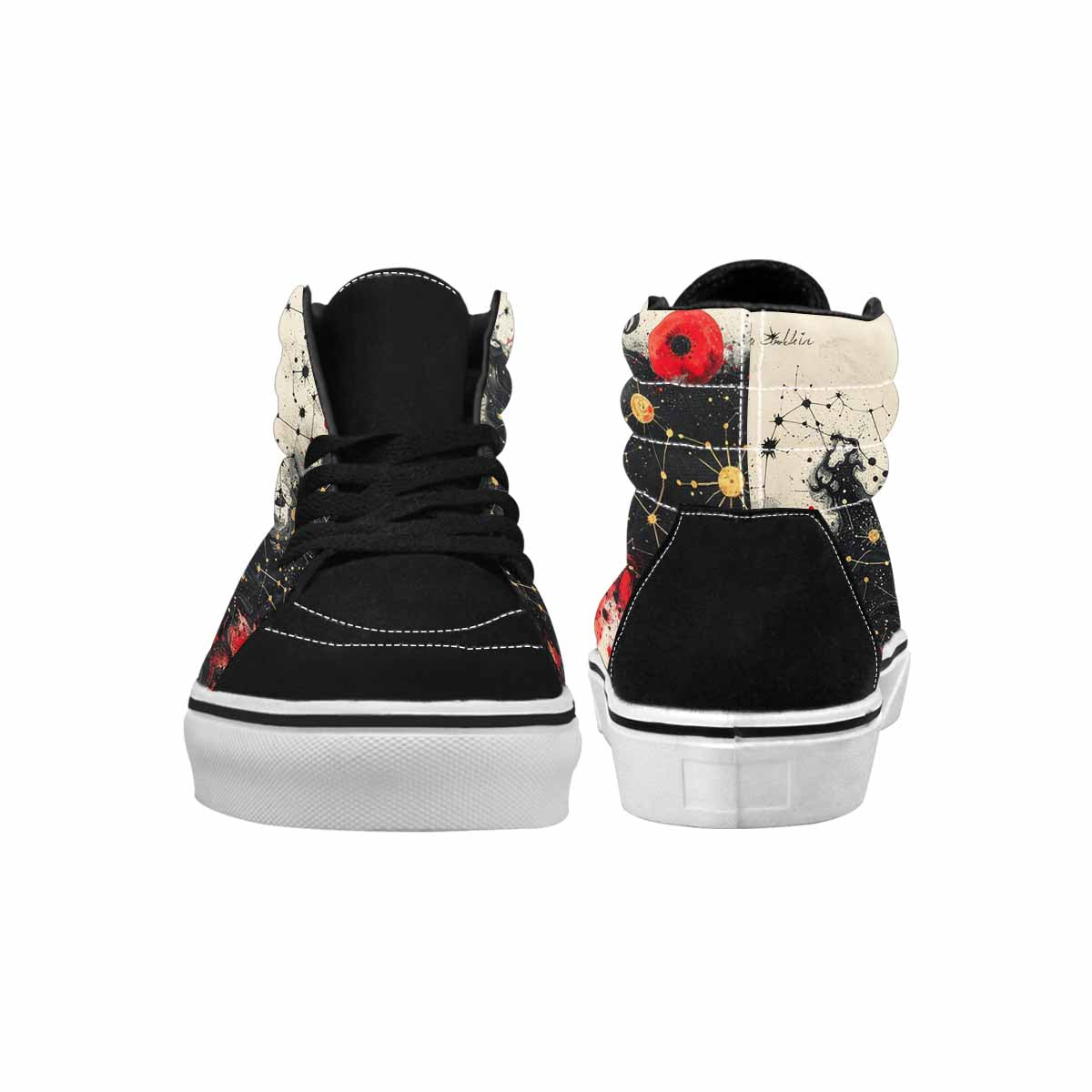 MEN'S Zodiac Constellation High Top Canvas Aesthetic Custom Shoes