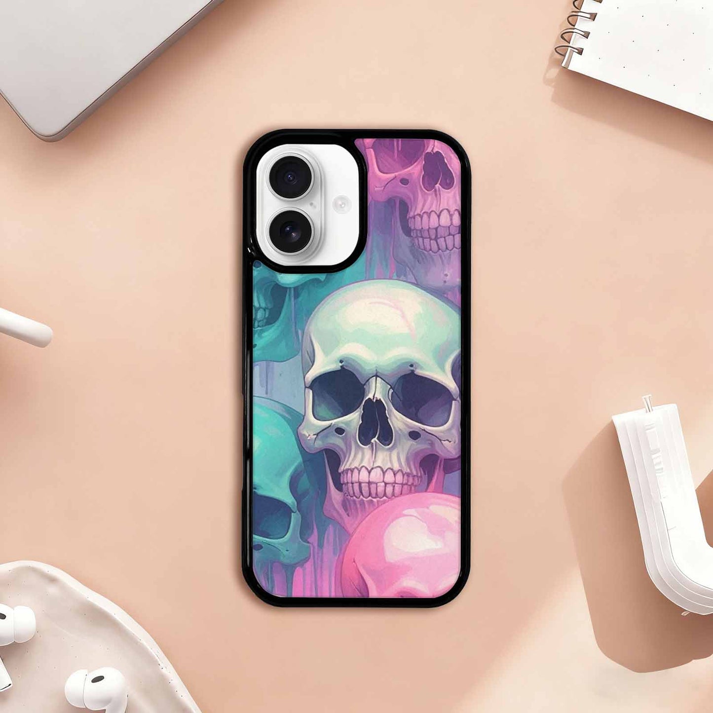 iPhone 17 Case — Seamless Tileable Pattern Of Galaxy Space, Custom Designed Case Cover