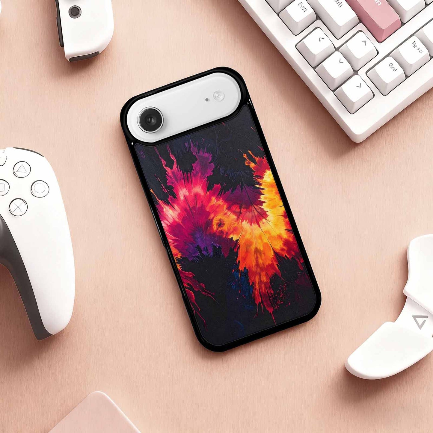 iPhone 17 Air Case — Tie Dye Dark Tie Dye, Custom Designed Case Cover