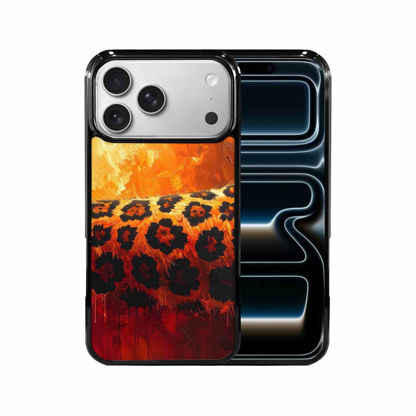 iPhone 17 Pro Max Case — Seamless Repeating Pattern Of Animal Print, Custom Made Phone Cover