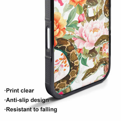 iPhone 17 Air Case — Snakes Print Floral Seamless Pattern Floral, Original Design Phone Case