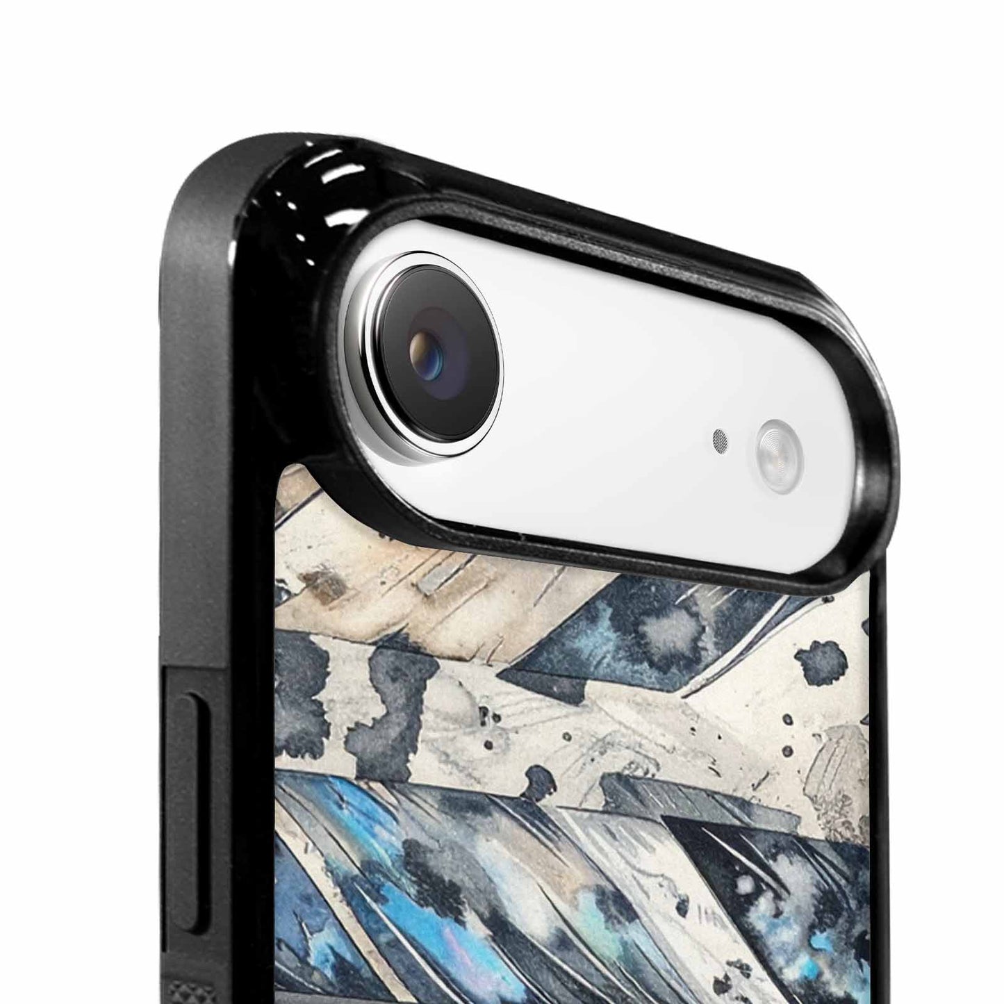 iPhone 17 Air Case — Iridescent Leopard Print Arrow Animal Print, Personalized Phone Case
