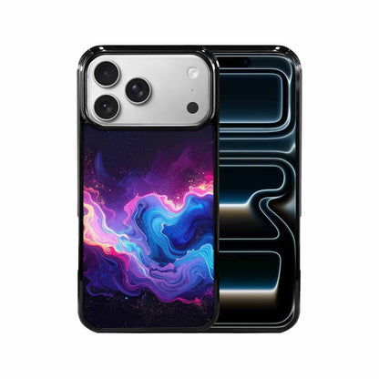 iPhone 17 Pro Max Case — Seamless Repeating Pattern Of Galaxy Space, Personalized Phone Case