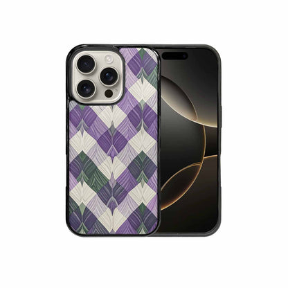 iPhone 16 Pro Case — Genderqueer Flag Color Theme Small Rainbow, Original Design Phone Case