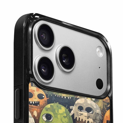 iPhone 17 Pro Case — Monsters Camomonsters Pattern T6v Camo, Custom Made Phone Cover