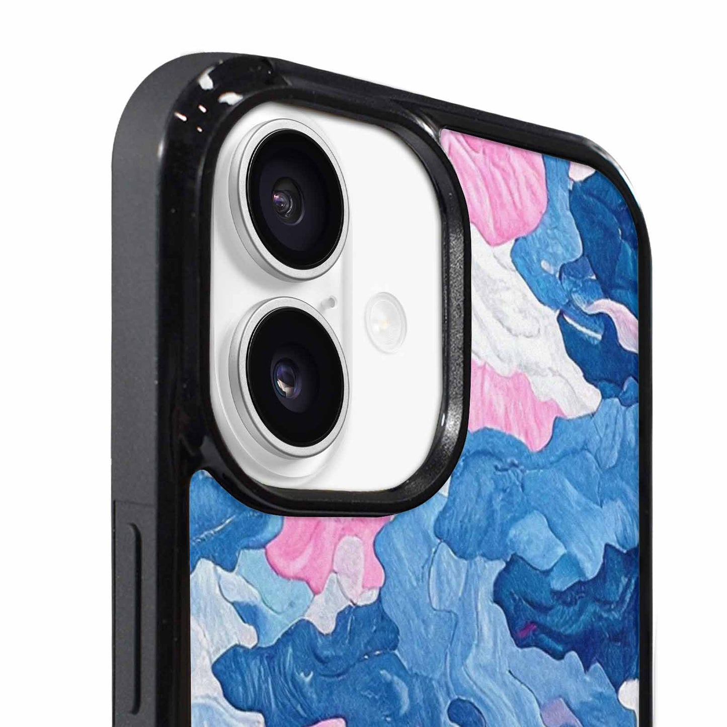 iPhone 17 Case — Vivid Camo Transgender Camo, Custom Designed Case Cover