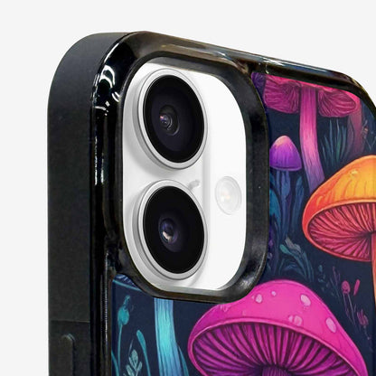 iPhone 16 Case — Psychedelic Mushroom, Customized Protective Case