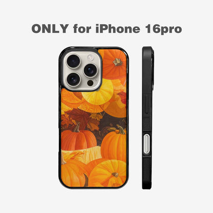 iPhone 16 Pro Case — Autumn Pumpkin Patch Autumn Pumpkin Patch, Custom Made Phone Cover