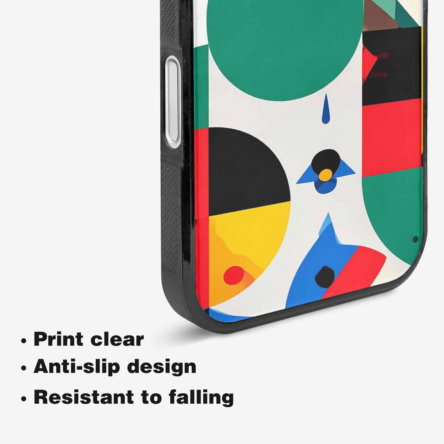 iPhone 16 Case — 1960s Mod Cartoon Art Pattern, Custom Designed Case Cover