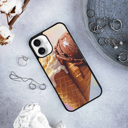 iPhone 16 Plus Case — Extreme Close Up Shot Only Drippig, Custom Printed Phone Case