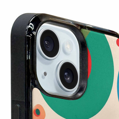 iPhone 15 Plus Case — 1960s Mod Cartoon Art Pattern, Original Design Phone Case