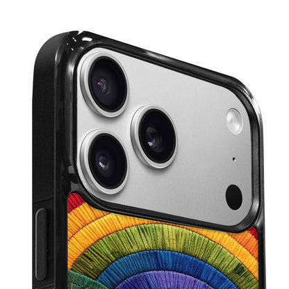 iPhone 17 Pro Max Case — Vivid Camo Rainbow Camo, Custom Printed Phone Case