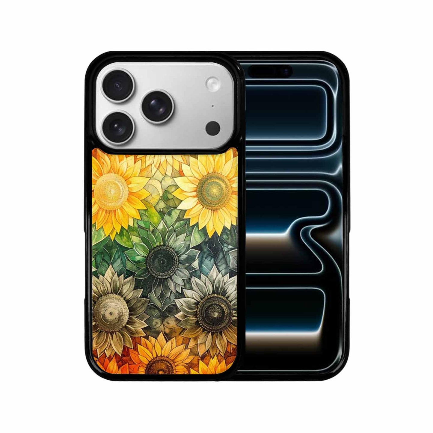 iPhone 17 Pro Case — Blend Melt Them Together Small Floral, Custom Designed Case Cover