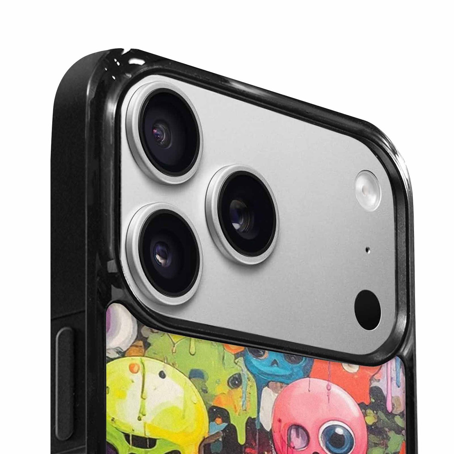 iPhone 17 Pro Max Case — Aliens Camomelting Aliens Patt Alien Scifi, Custom Designed Case Cover