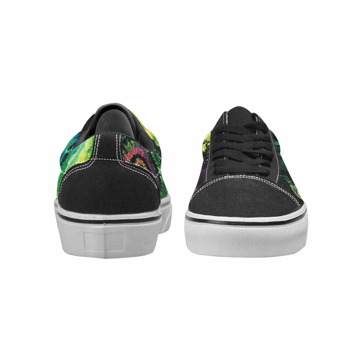 WOMEN'S Tie Lace-Up Canvas Cottagecore Custom Sneakers