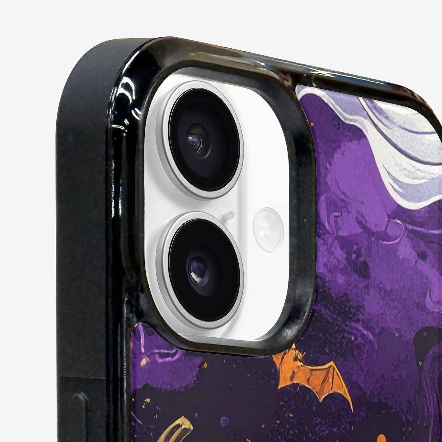 iPhone 16 Plus Case — Halloween Art Print Edge To Edge, Custom Printed Phone Case