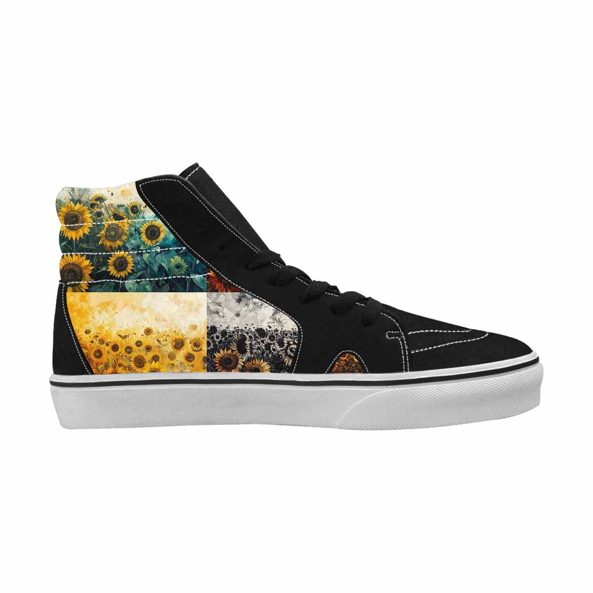 WOMEN'S Blend Melt Them High Top Canvas Vivid Custom Shoes
