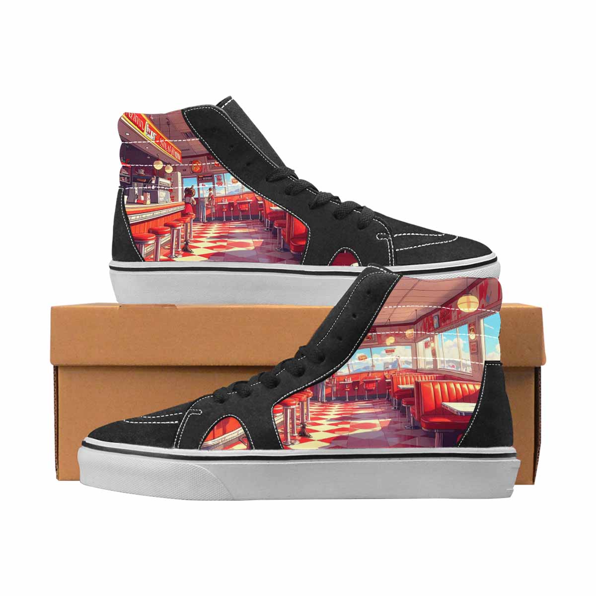 WOMEN'S Vintage Circus Art Pattern Ferion