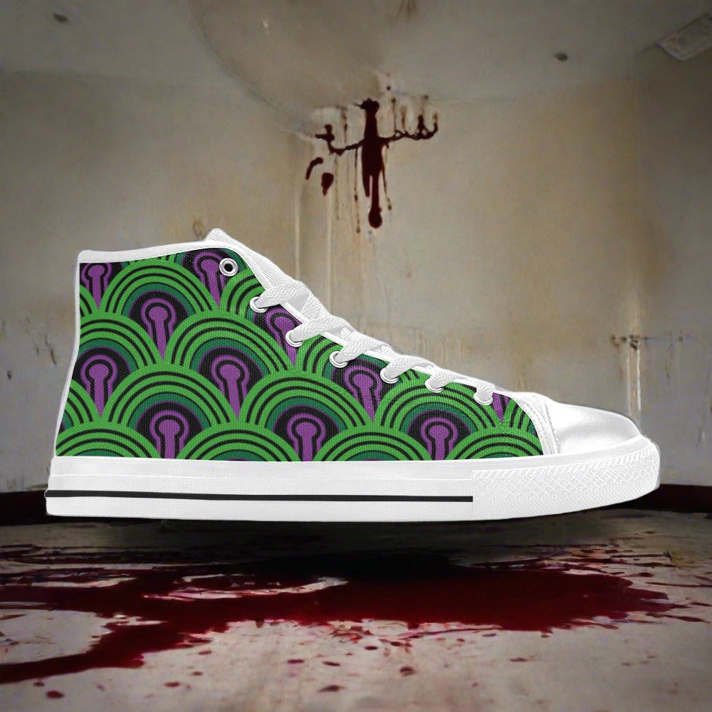 Mermaid Pink Cream Custom MEN Bold Art - Freaky Shoes | Custom Art Sneakers