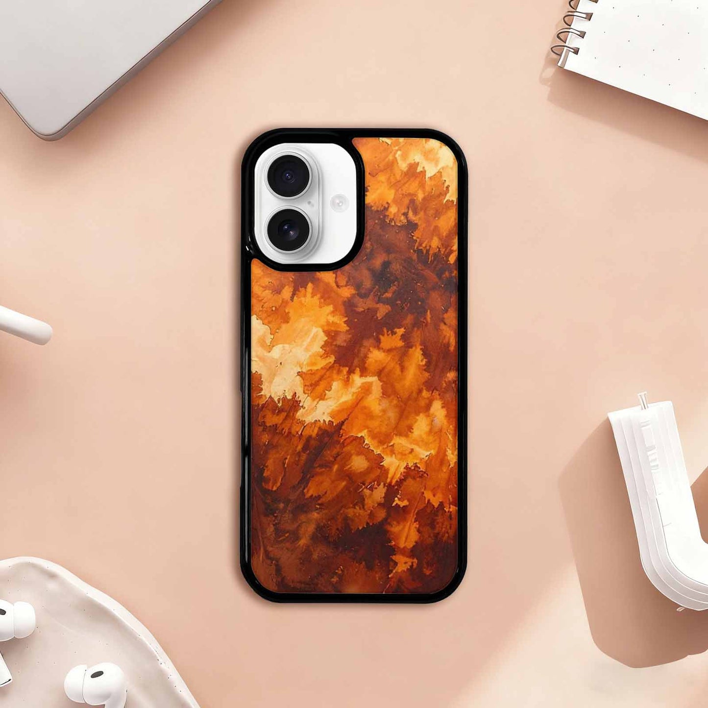 iPhone 17 Case — Seamless Repeating Pattern Of Tie Dye, Original Design Phone Case