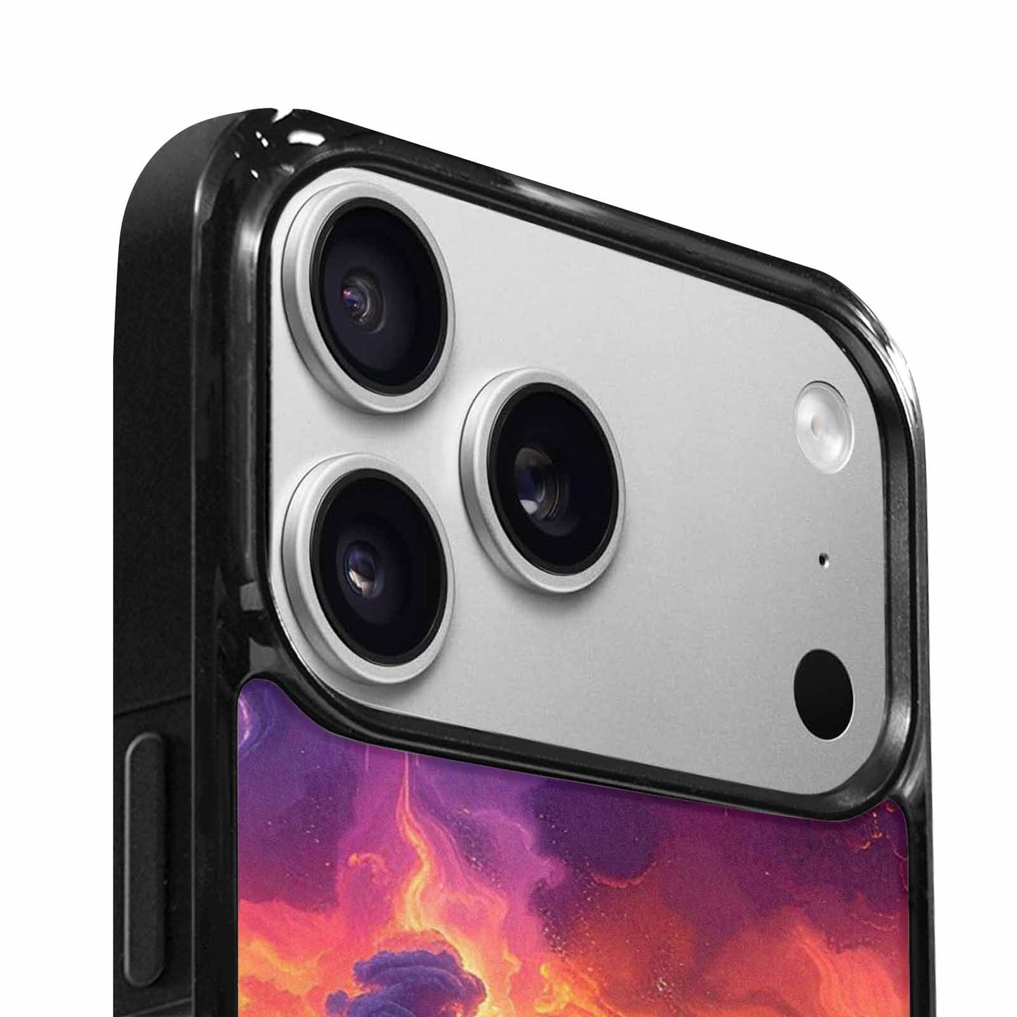 iPhone 17 Pro Max Case — Seamless Tileable Pattern Of Galaxy Space, Custom Printed Phone Case